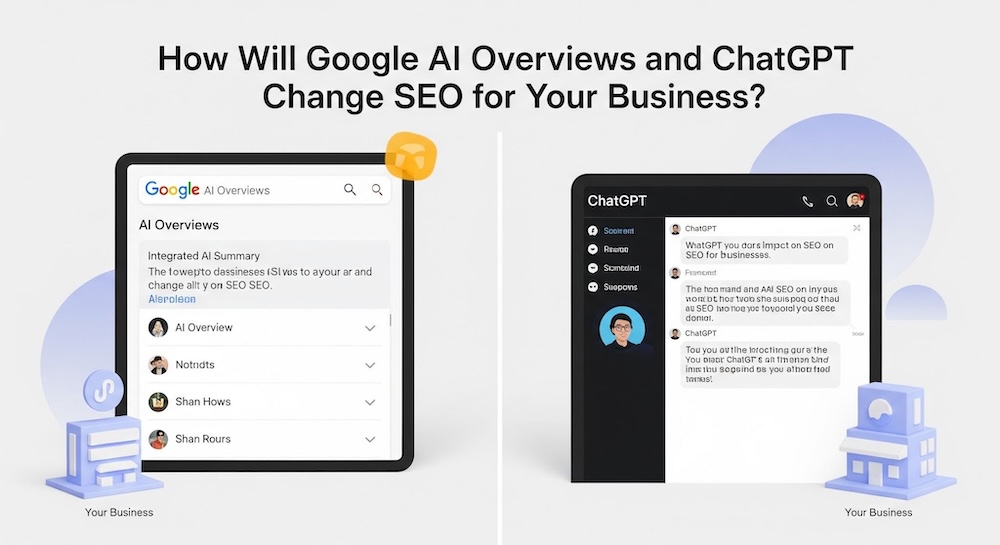 Google AIの概要とChatGPTは、あなたのビジネスのSEOをどのように変えるでしょうか?