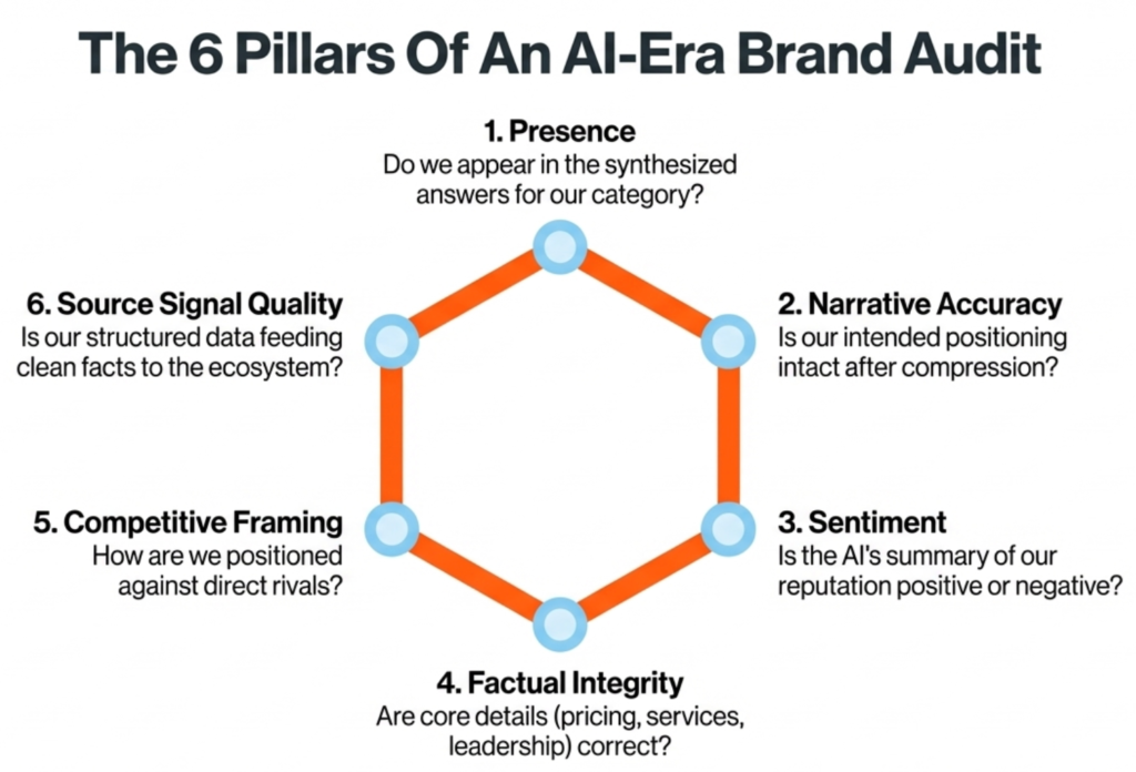 AI 브랜드 감사의 핵심 요소
